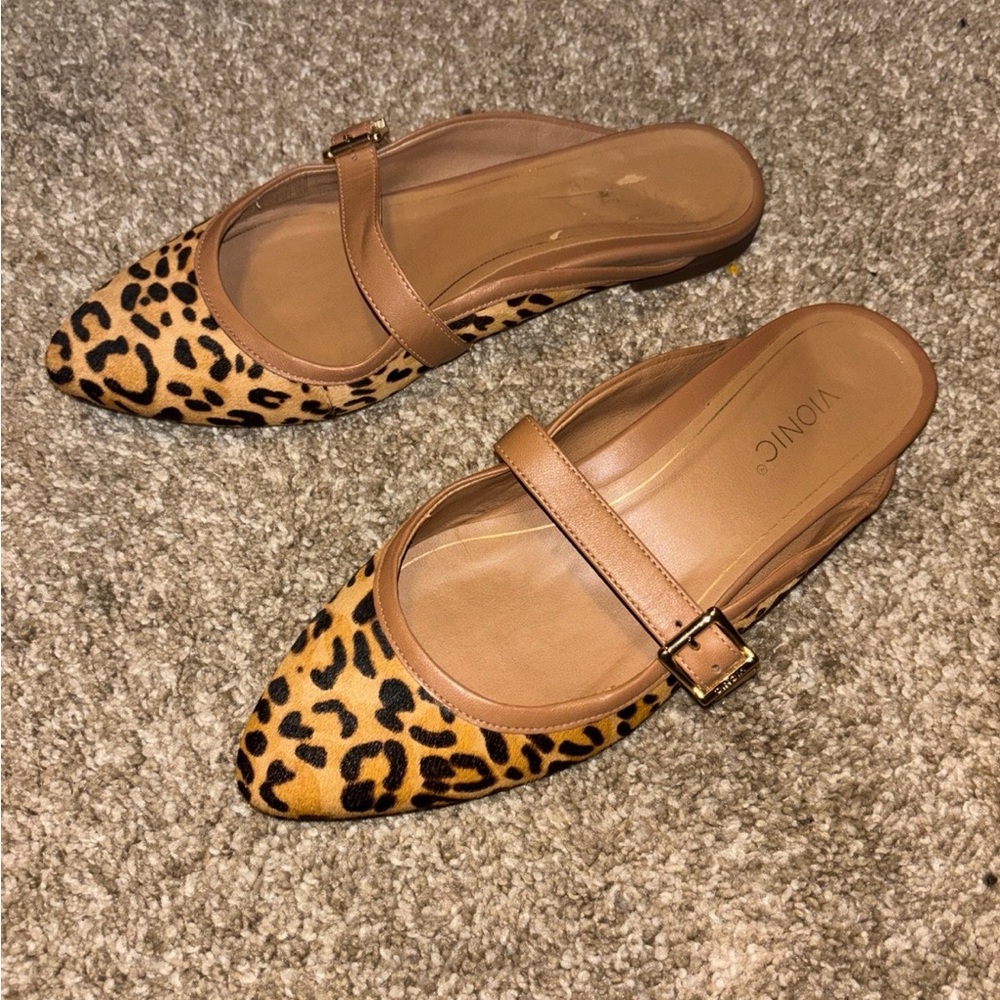 Vionic Esme Mary Jane Mules Size 6